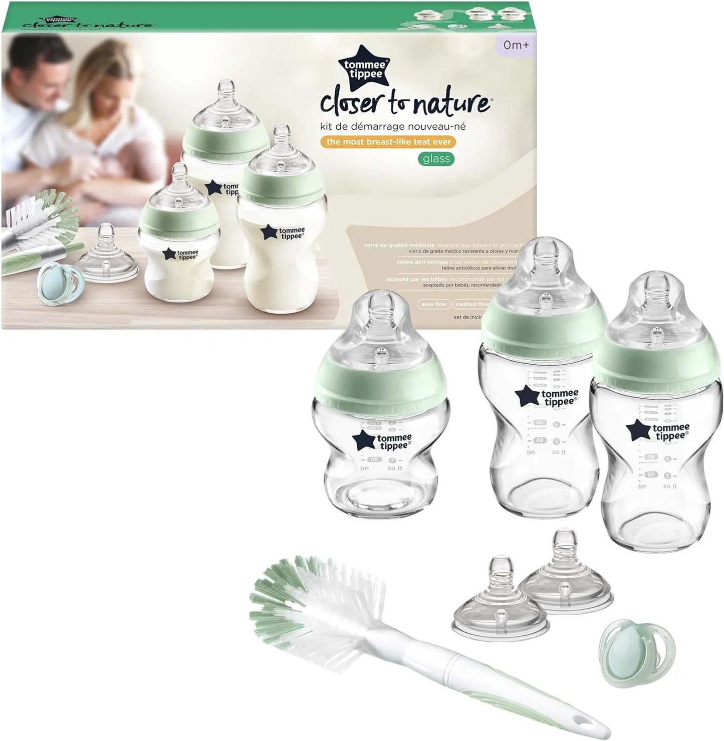 Natural Start Glass Baby Bottle