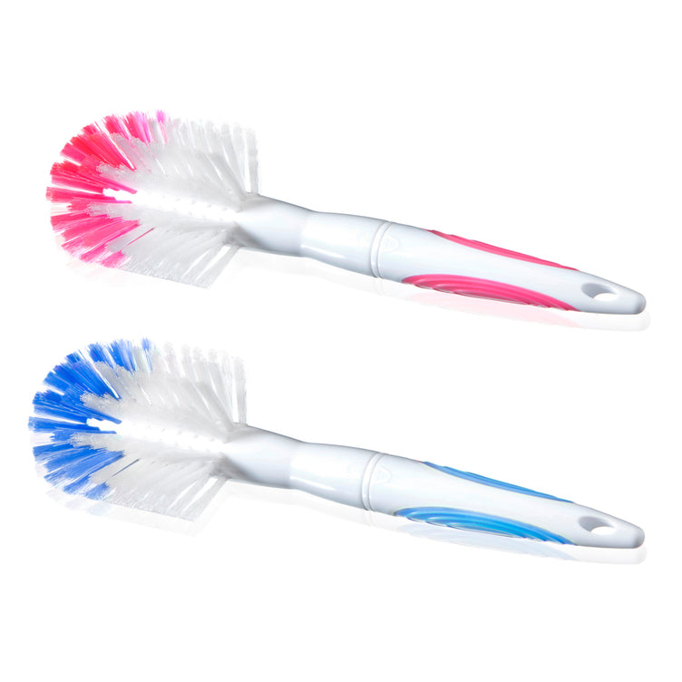 Closer to Nature Bottle Brush and Teat Brush Pink/Blue