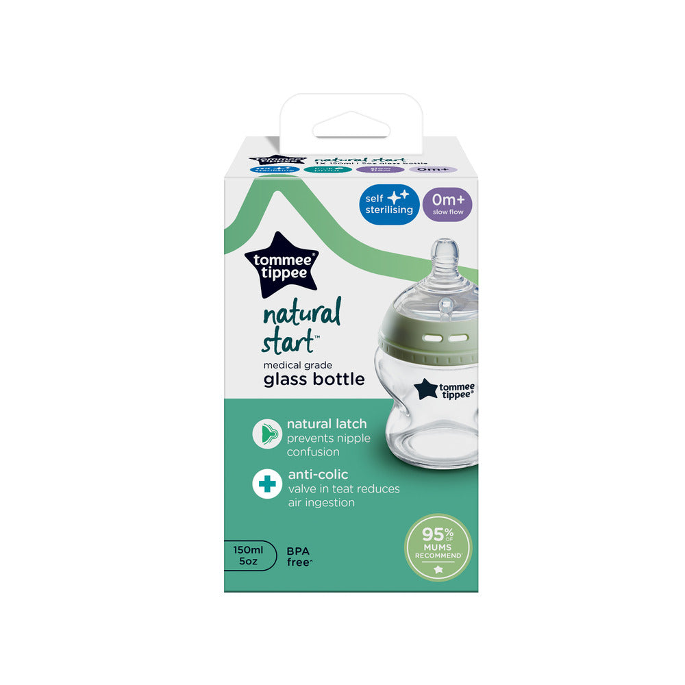Natural Start Glass Baby Bottle