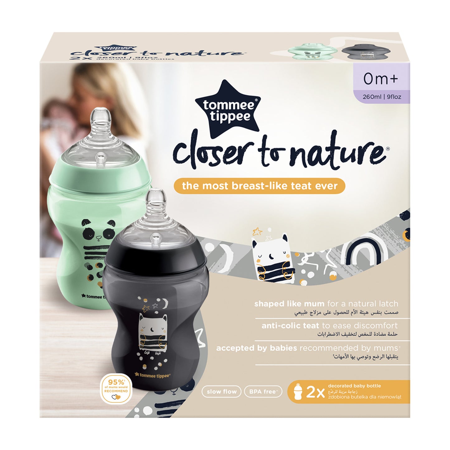 Closer to Nature POND BTL AL AR 260ML 2X