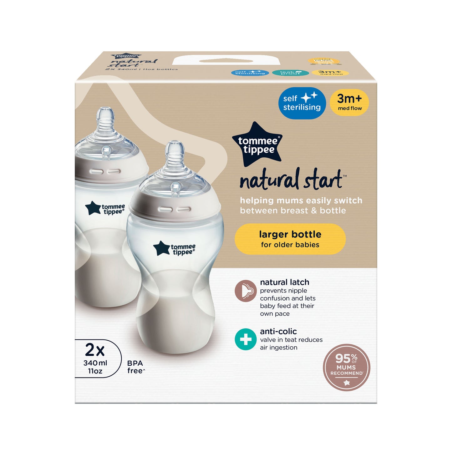 Natural Start Baby Bottles