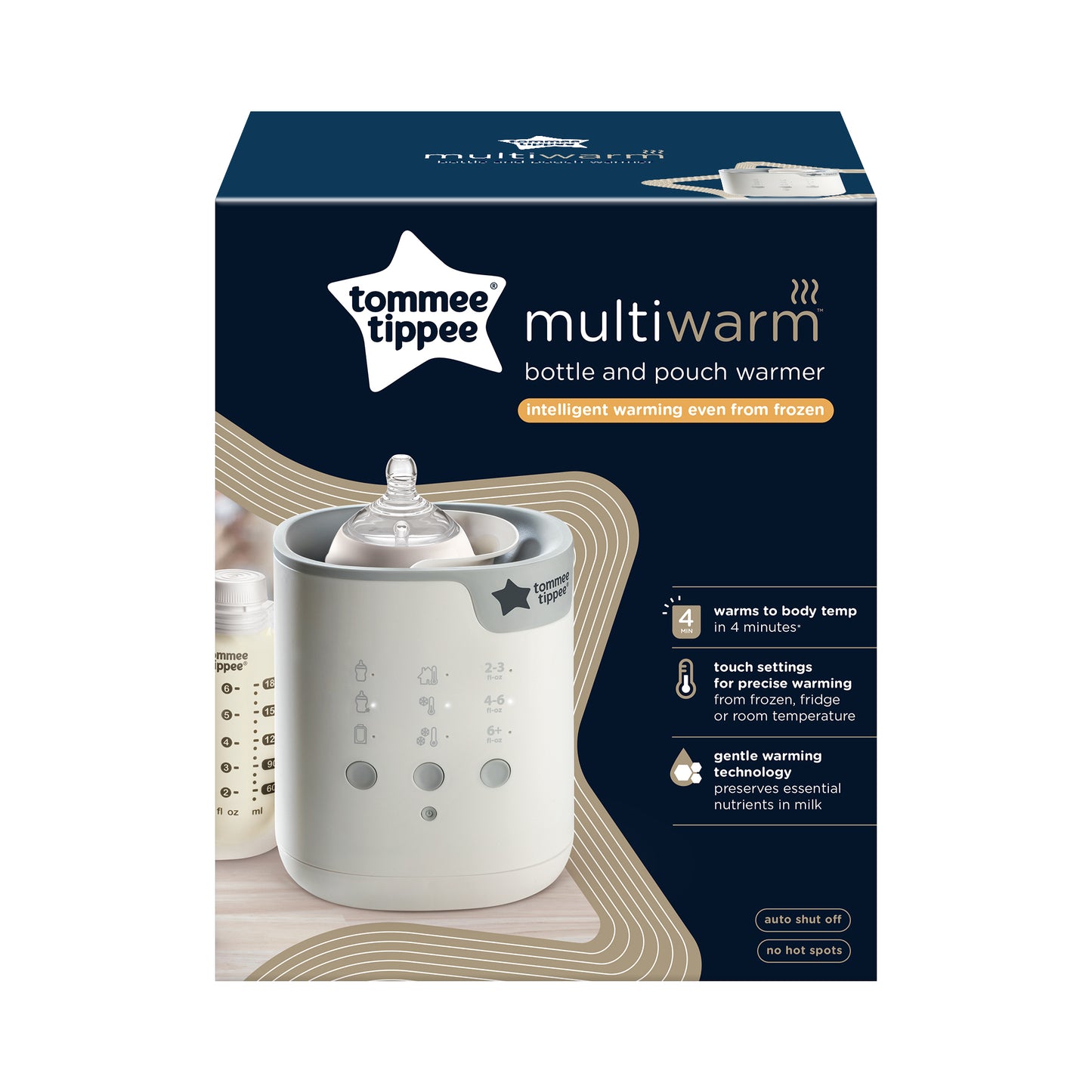 Multiwarm Bottle and Pouch Warmer Warms Breast Milk