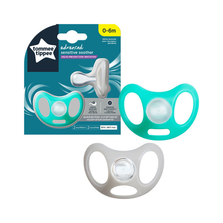 Advanced Sensitive Soother 0-6m - Pack of 2