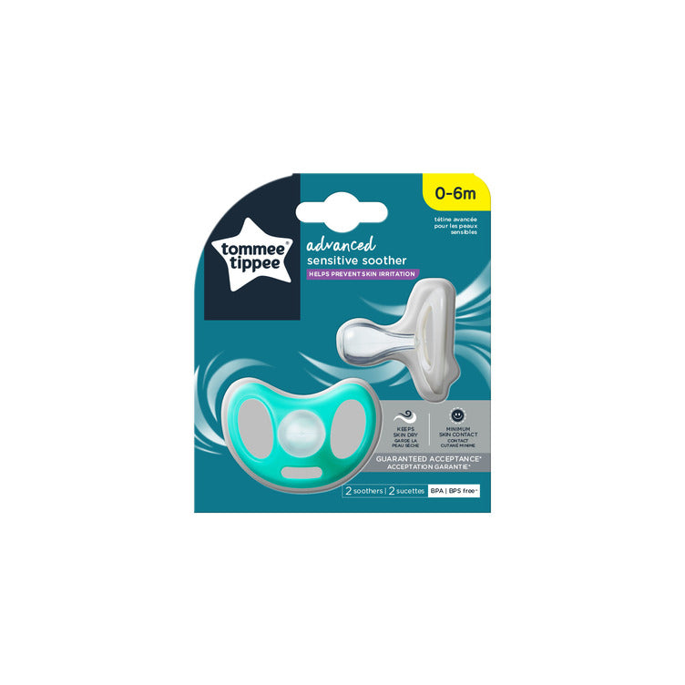 Advanced Sensitive Soother 0-6m - Pack of 2