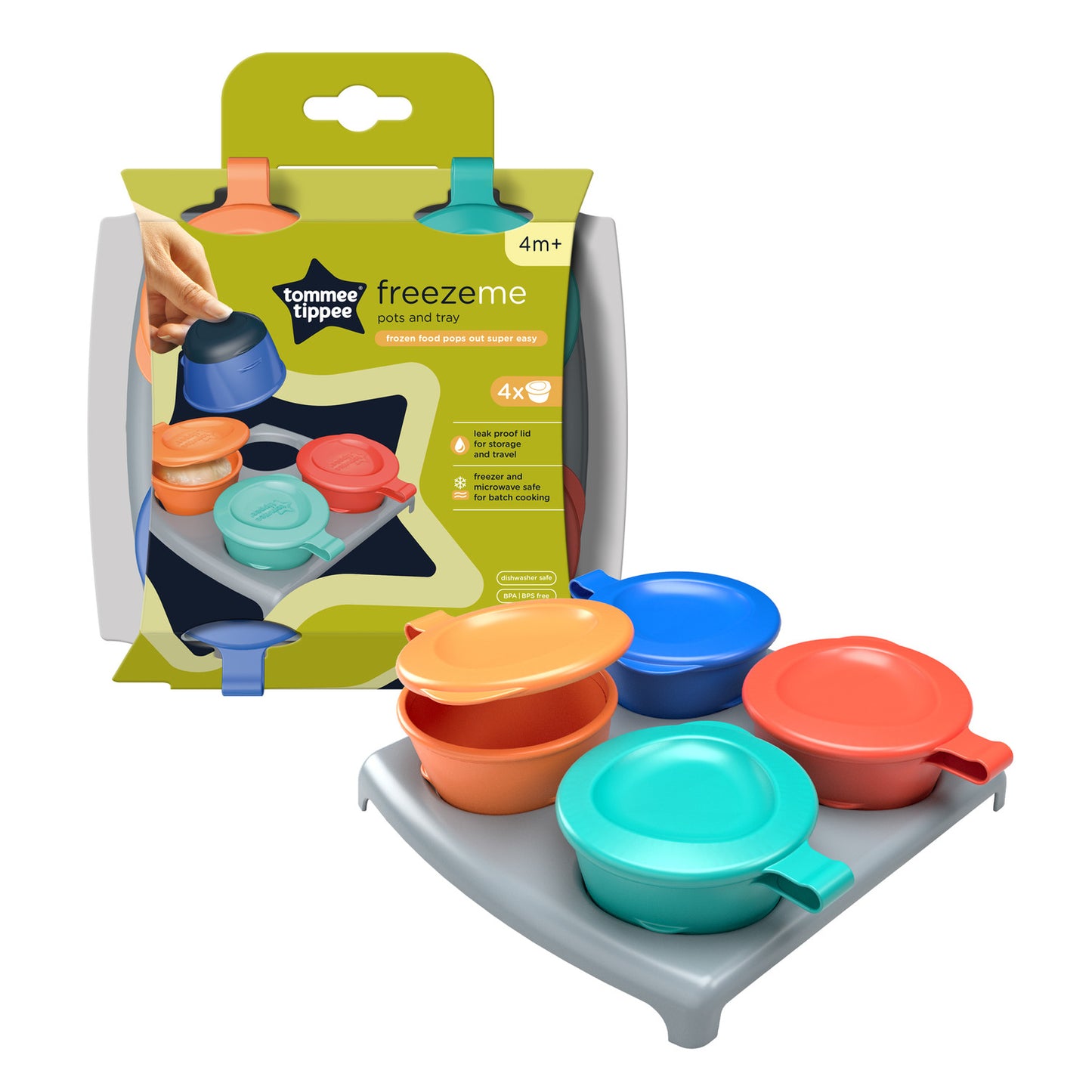 Feeding Bowls Pop Ups Freezer Pack of 4