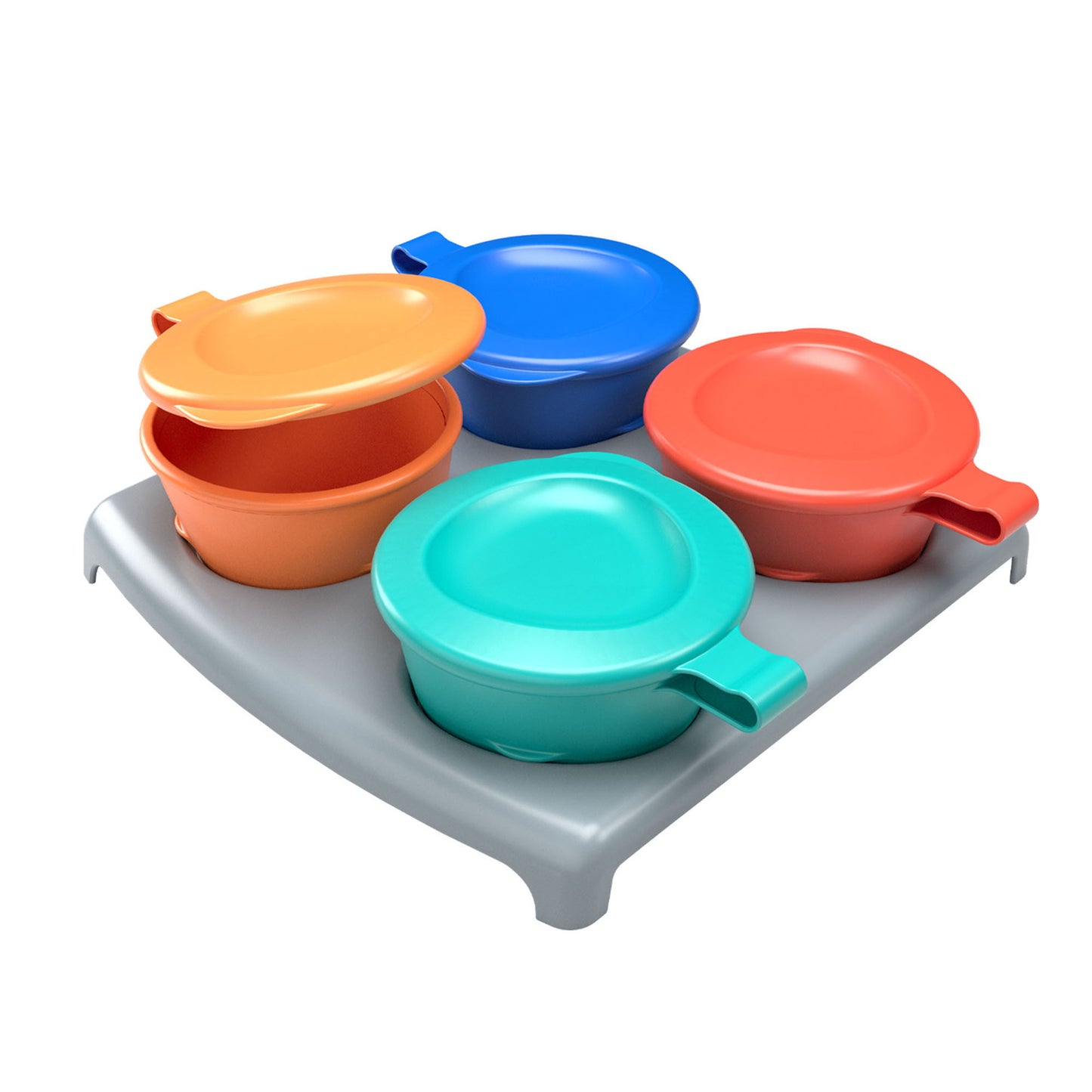 Feeding Bowls Pop Ups Freezer Pack of 4