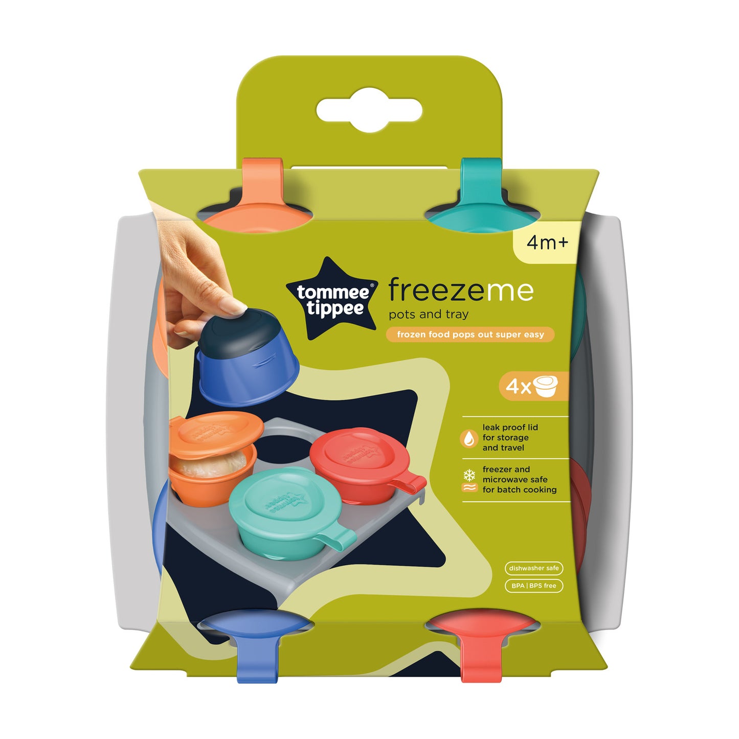 Feeding Bowls Pop Ups Freezer Pack of 4