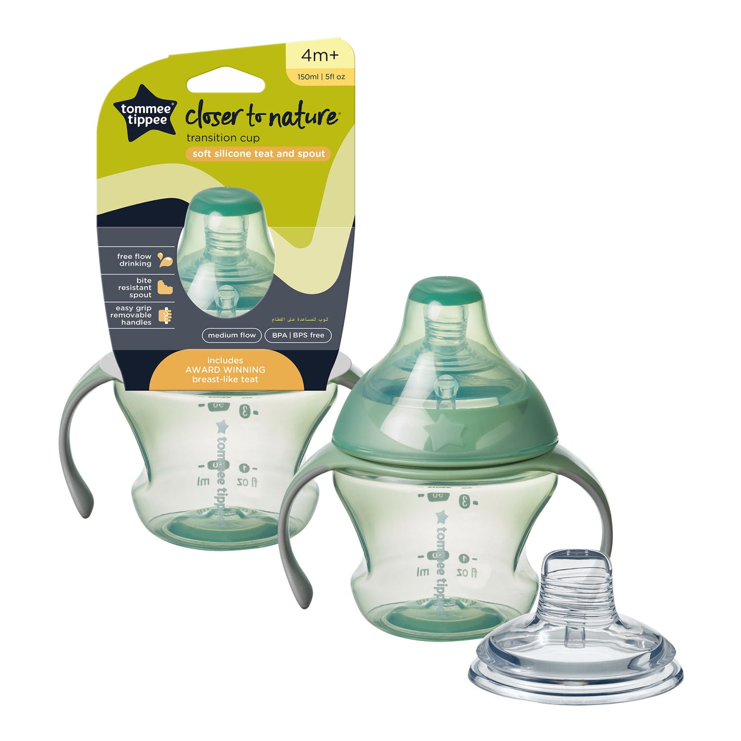 Closer to Nature Bottle to Cup Transition