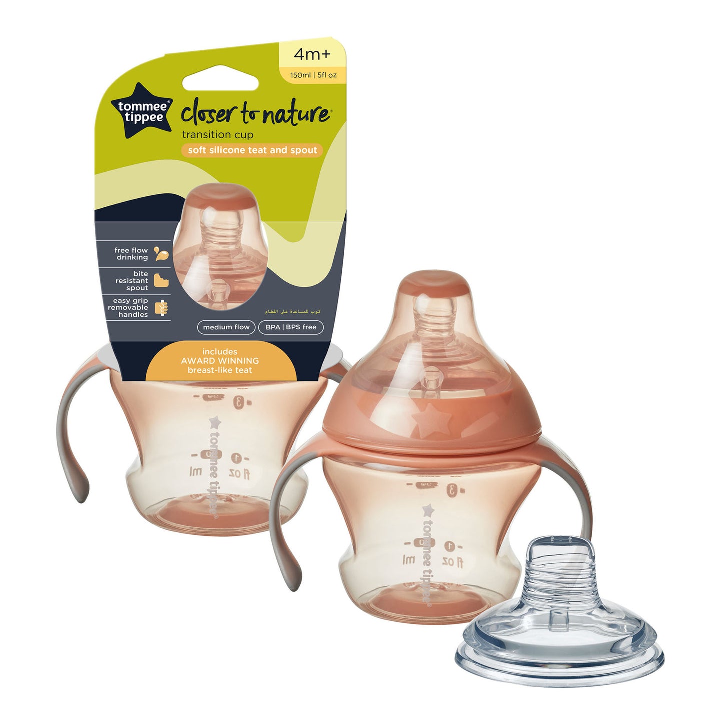 Closer to Nature Bottle to Cup Transition
