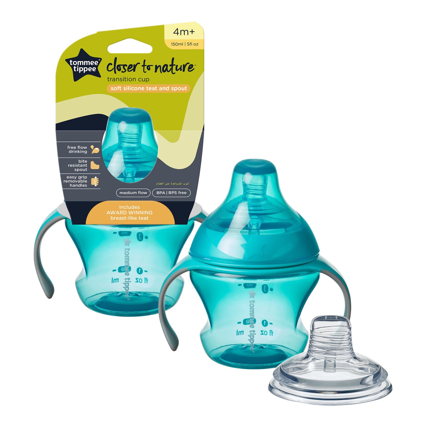 Closer to Nature Bottle to Cup Transition