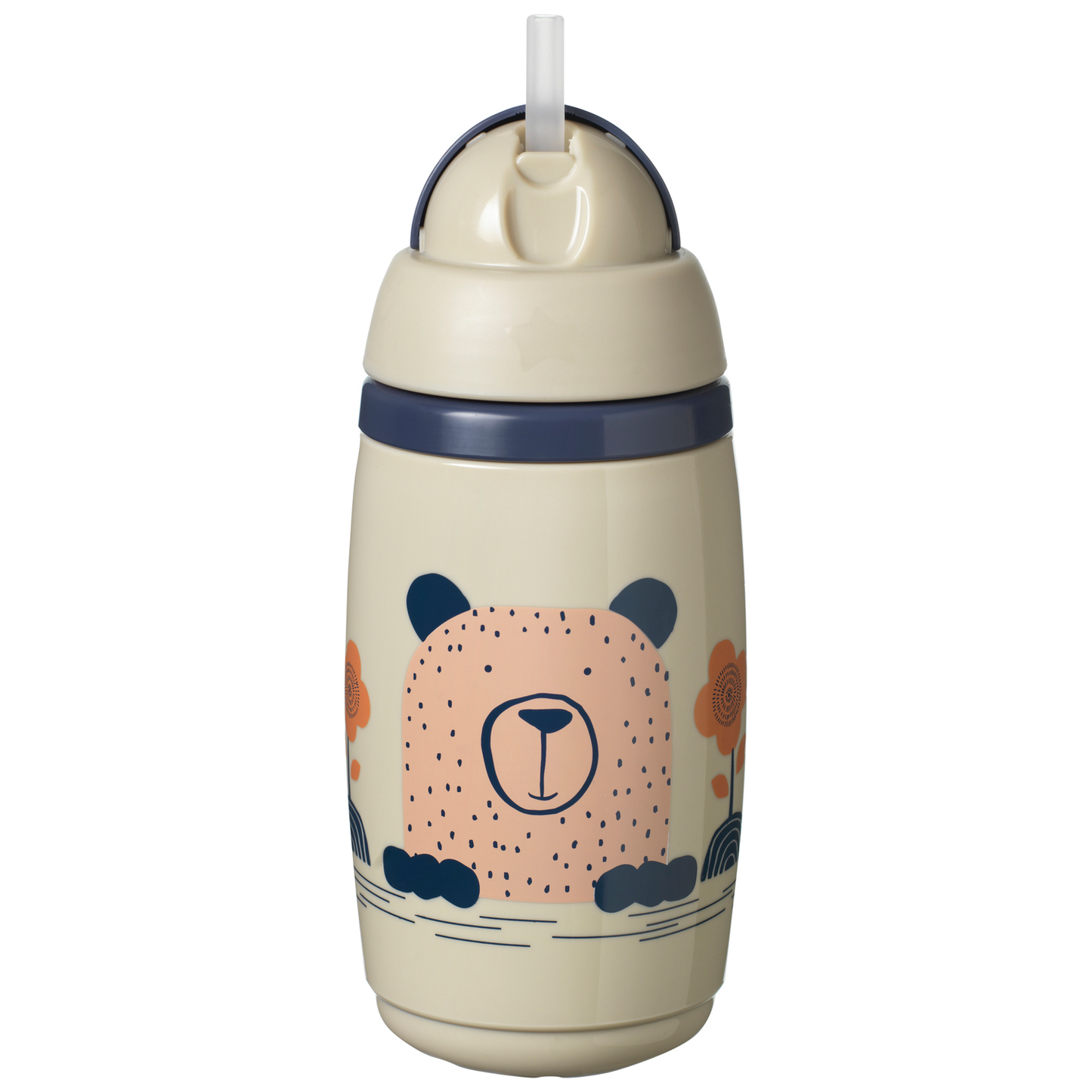 Insulated Active Water Bottle Straw Cup 266ml