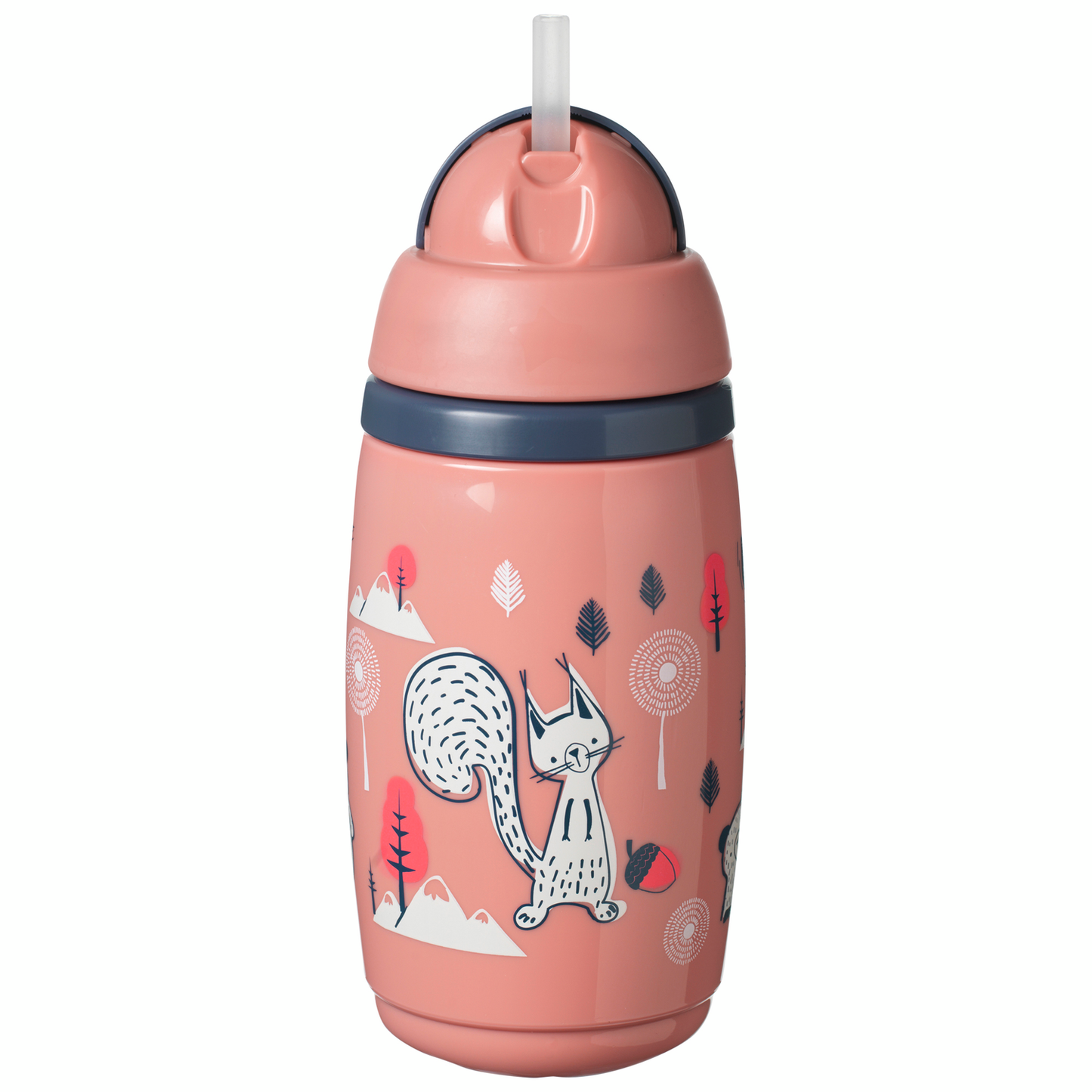 Insulated Active Water Bottle Straw Cup 266ml