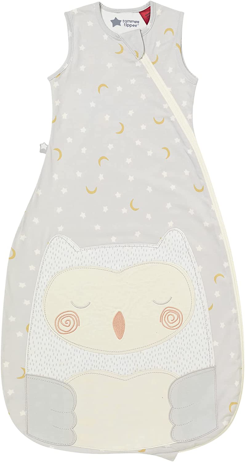 Swaddling Sleeping Bag - Soft Cotton Rich Fabric, 1.0 TOG - 6-18M