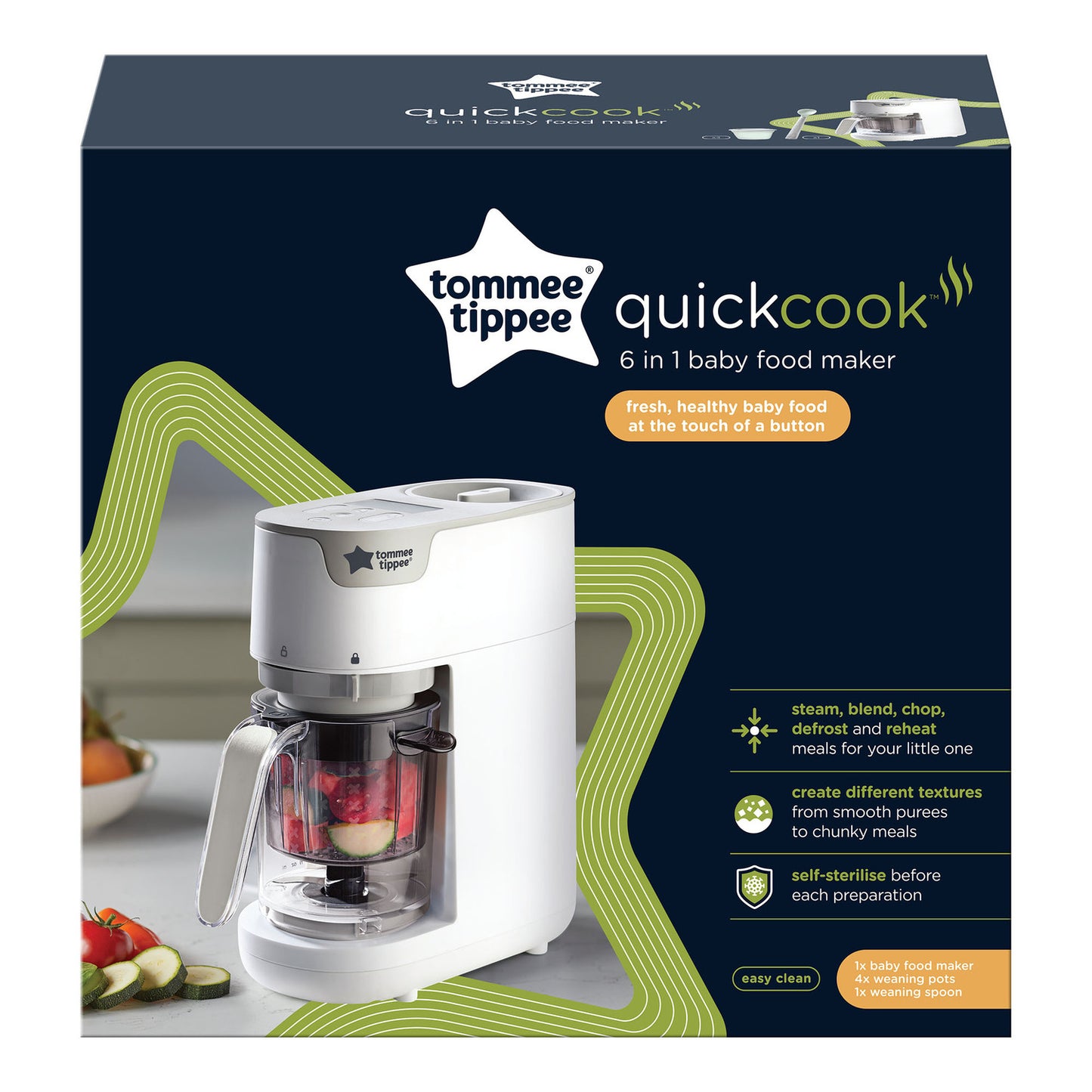 Quick Cook 6-in-1 500ml Capacity