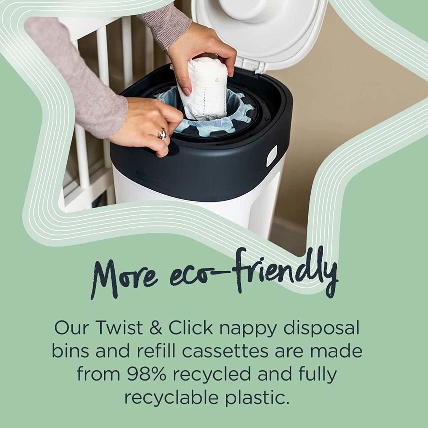 Twist and Click XL Nappy Cassette 1x