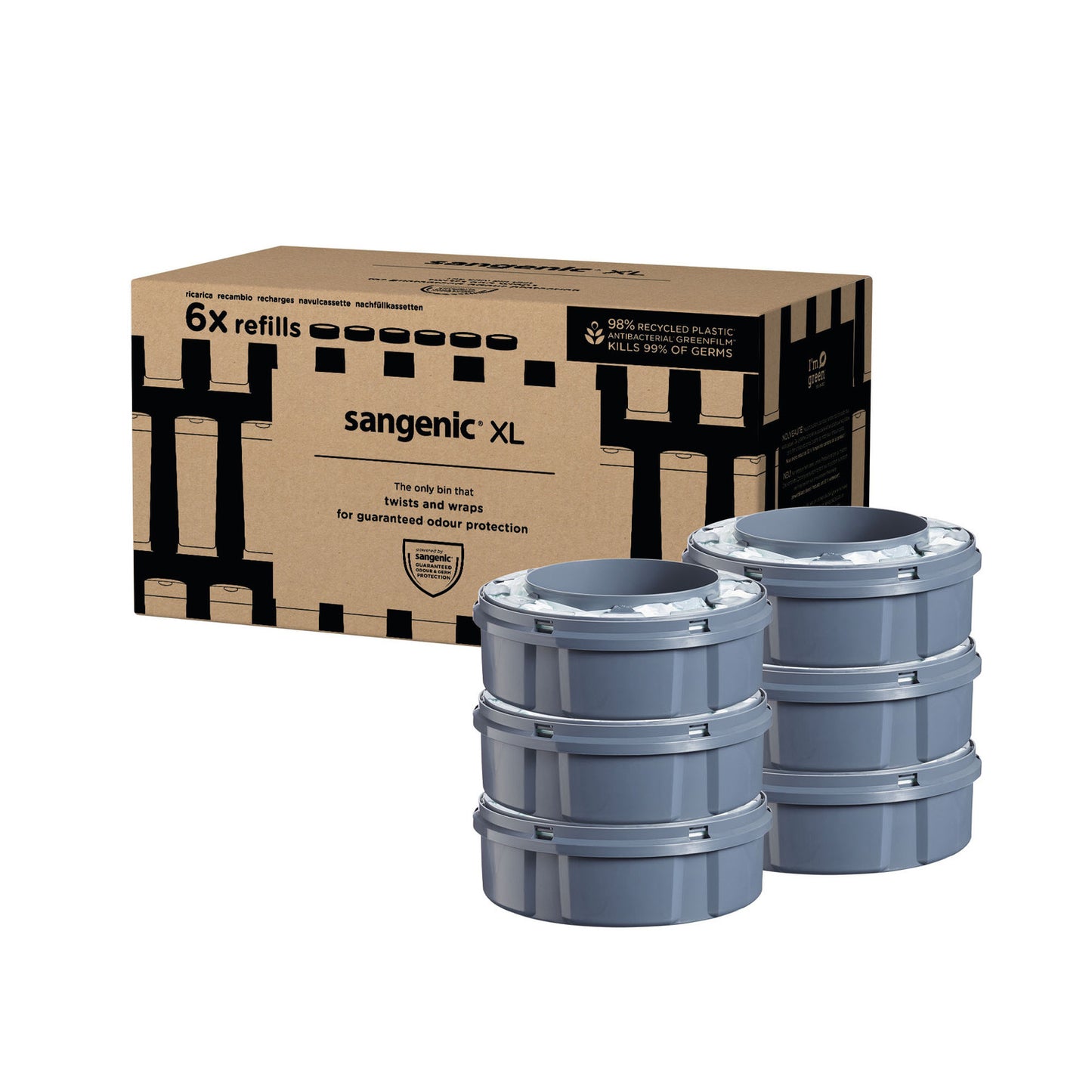Twist & Click Nappy Bin XL