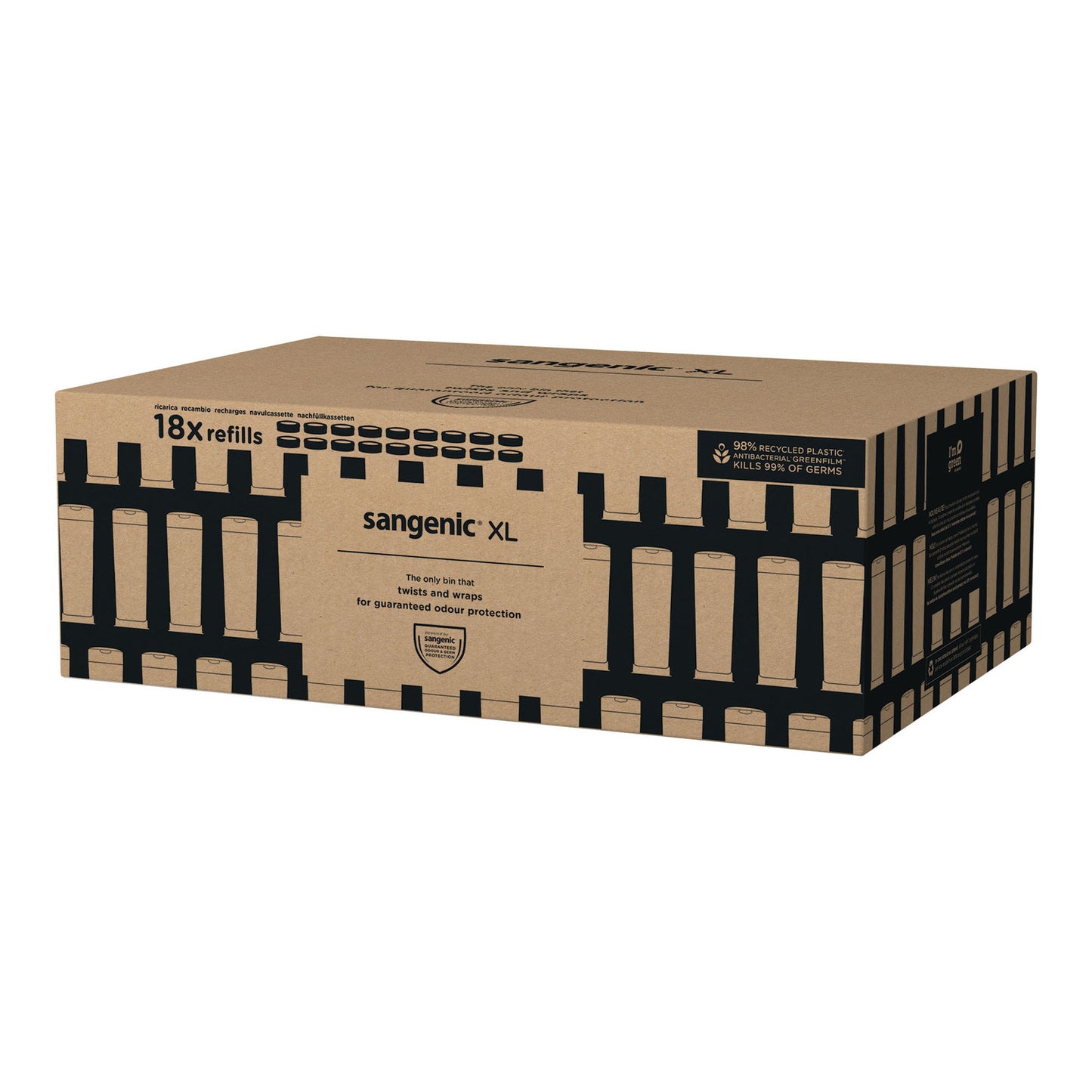 Twist & Click Nappy Bin XL
