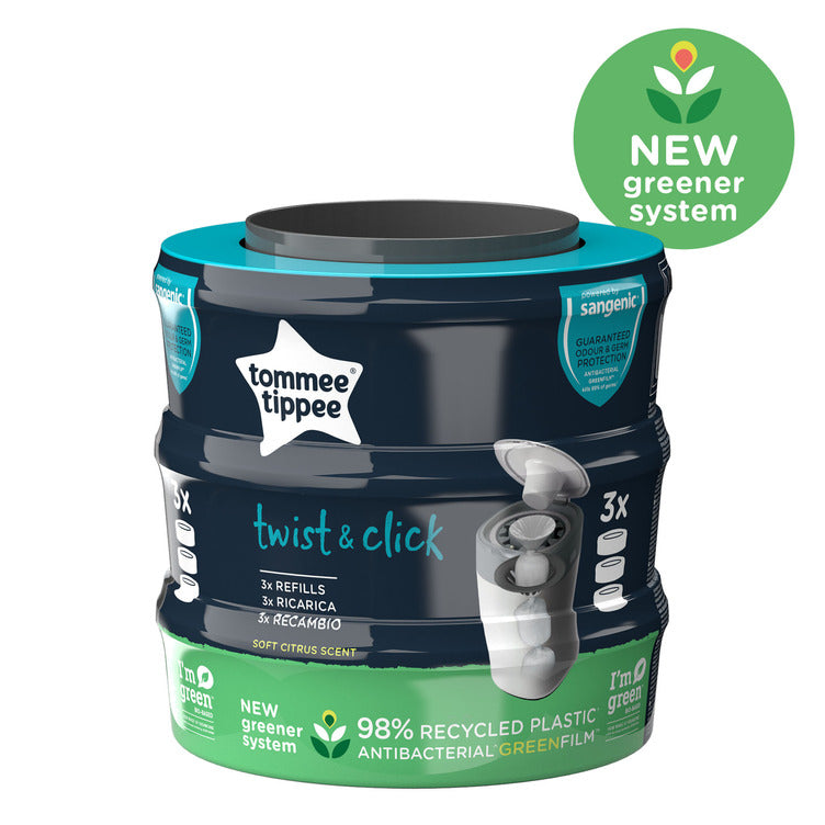 Twist and Click Advanced Nappy Cassettes Pack of 4