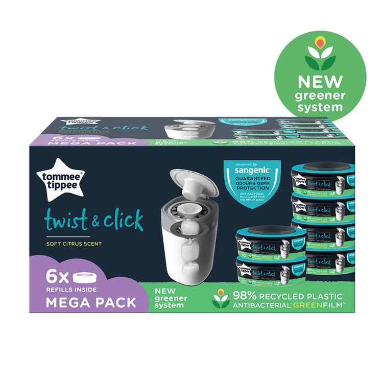 Twist and Click Advanced Nappy Cassettes Pack of 4