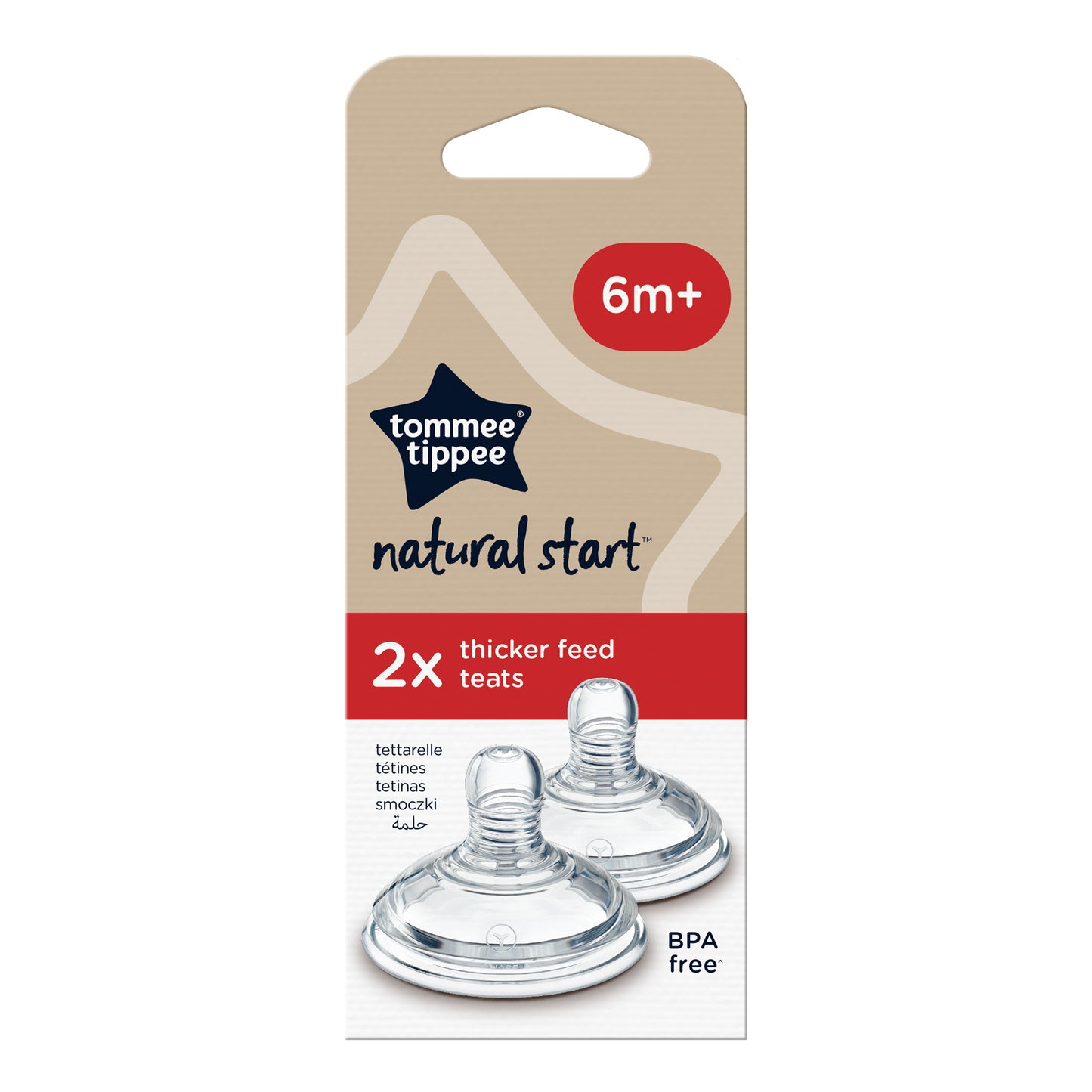 Natural Start Baby Bottle Teats