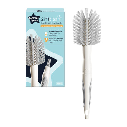 2-in-1 Clean Bottle and Teat Brush Extra Wide