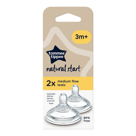 Natural Start Baby Bottle Teats