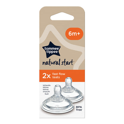 Natural Start Baby Bottle Teats