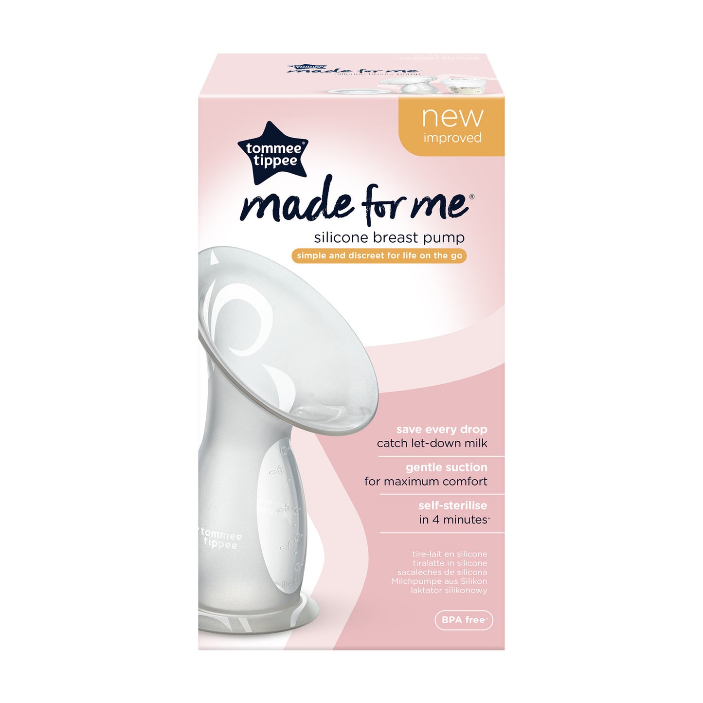 Silicone Manual Breast Pump 100ml