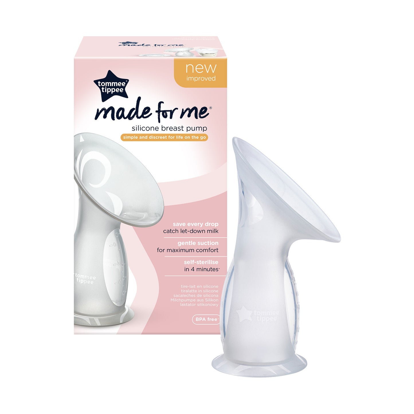 Silicone Manual Breast Pump 100ml