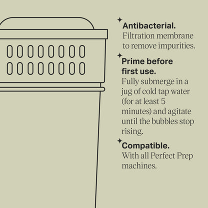 Perfect Prep Replacement Filter Baby Bottle Maker Machines