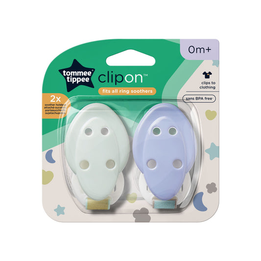 Soother Holder - Pack of 2 - 0 months+