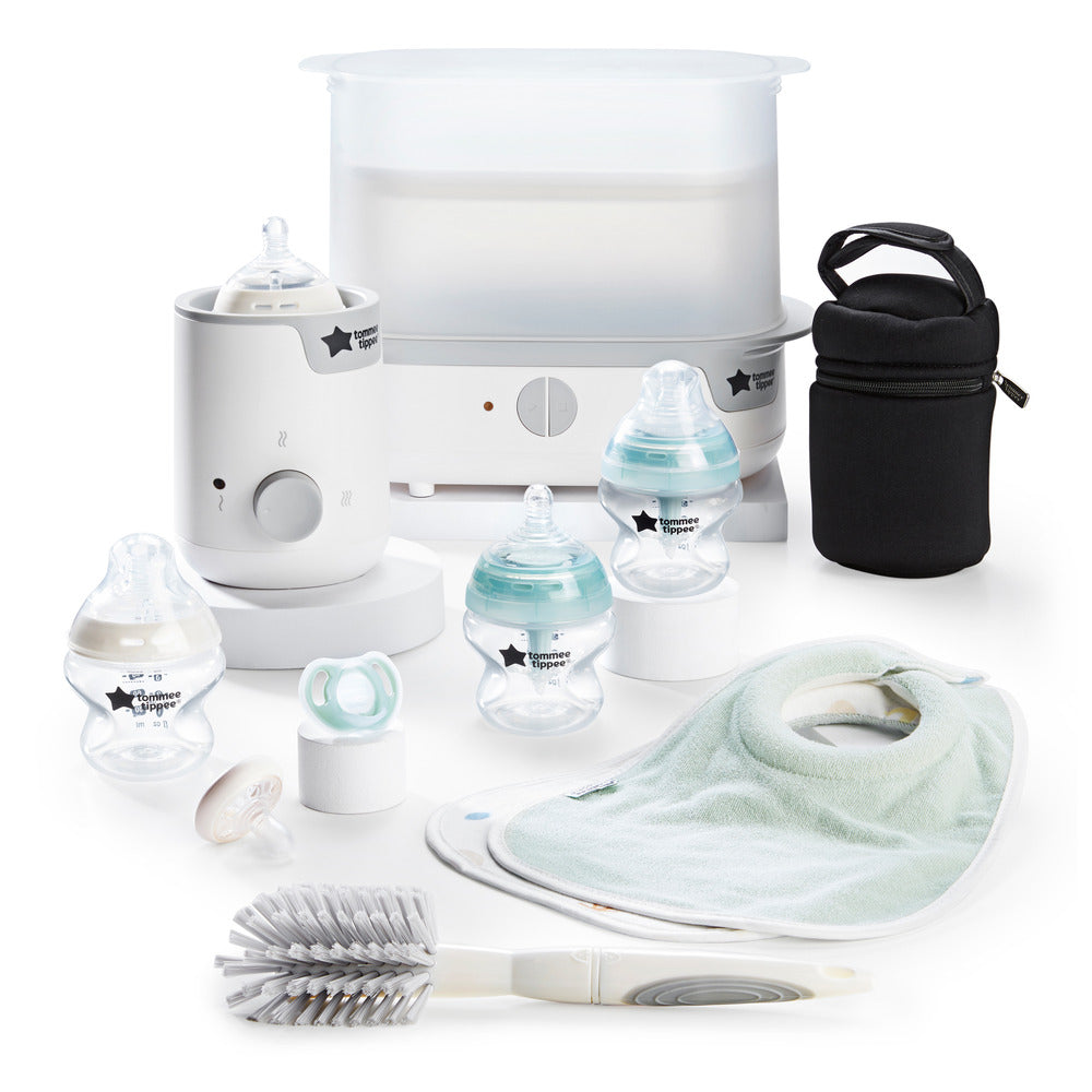Complete Feeding Set with Electric Steam Steriliser