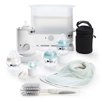Complete Feeding Set with Electric Steam Steriliser