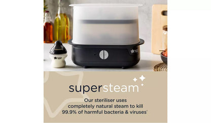 Complete Feeding Set with Electric Steam Steriliser