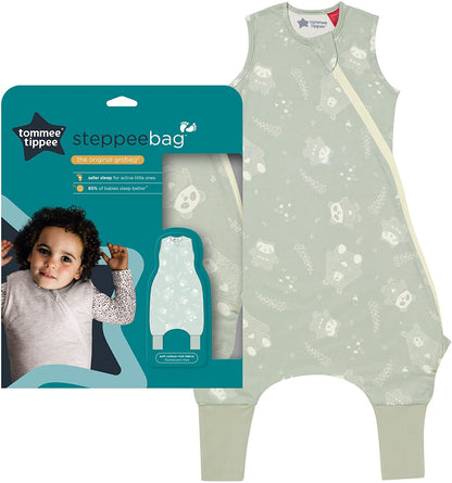 Baby Sleep Bag Soft Cotton-Rich Fabric with Legs, 1.0 TOG - 6-18m