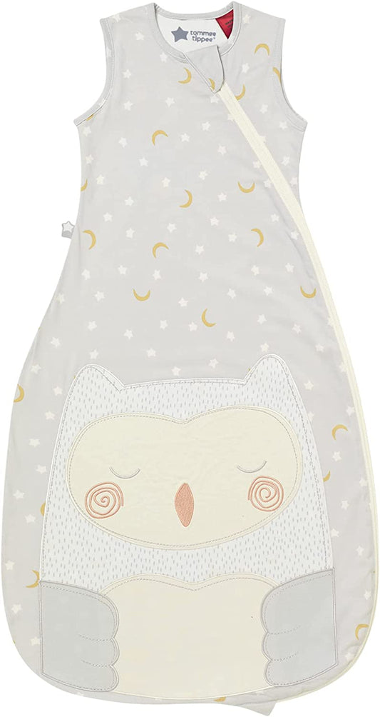 Swaddling Sleeping Bag - Soft Cotton Rich Fabric, 1.0 TOG - 6-18M