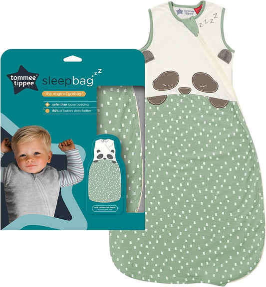 Soft Cotton Rich Fabric Sleeping Pip Bag 6-18 Months, 1.0 TOG